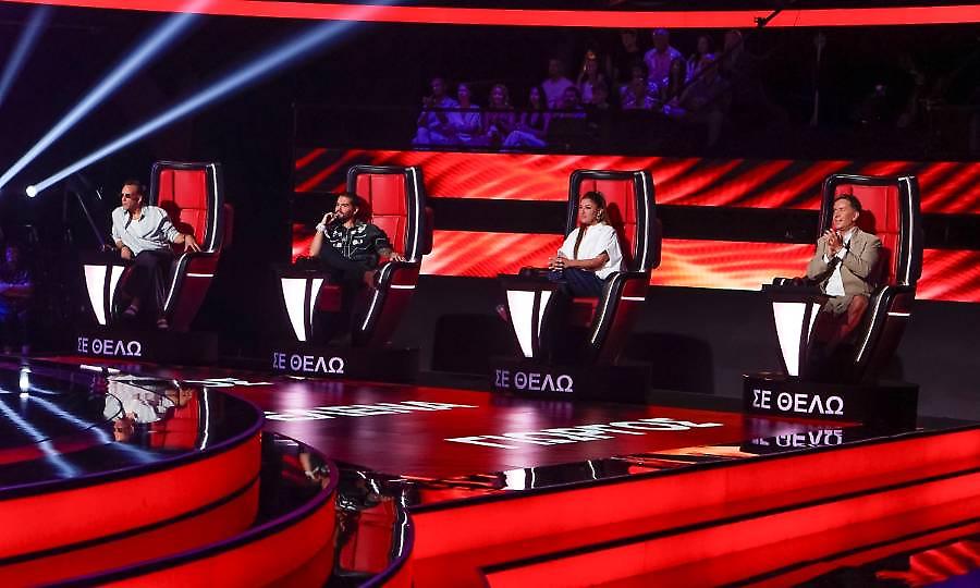 The Voice of Greece: Νέα διπλή πρωτιά για τον Γιώργο Καπουτζίδη και την ομάδα των coaches