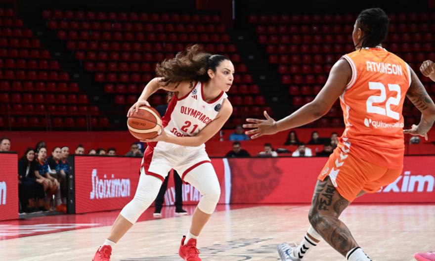 Live Streaming η πρεμιέρα του Ολυμπιακού στη EuroLeague Γυναικών