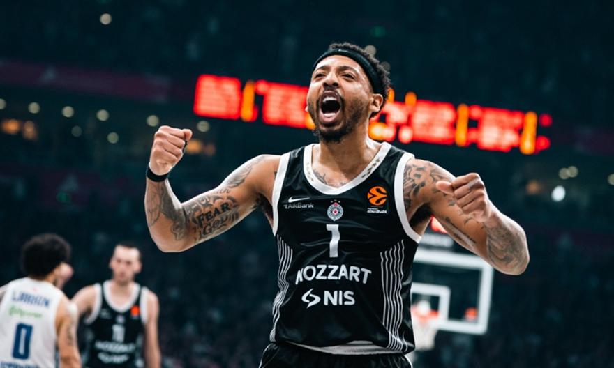 Πάτησε την Εφές στο Βελιγράδι με τρομερούς Μπράουν και Ταϊρίκ Τζόουνς η Παρτίζαν!