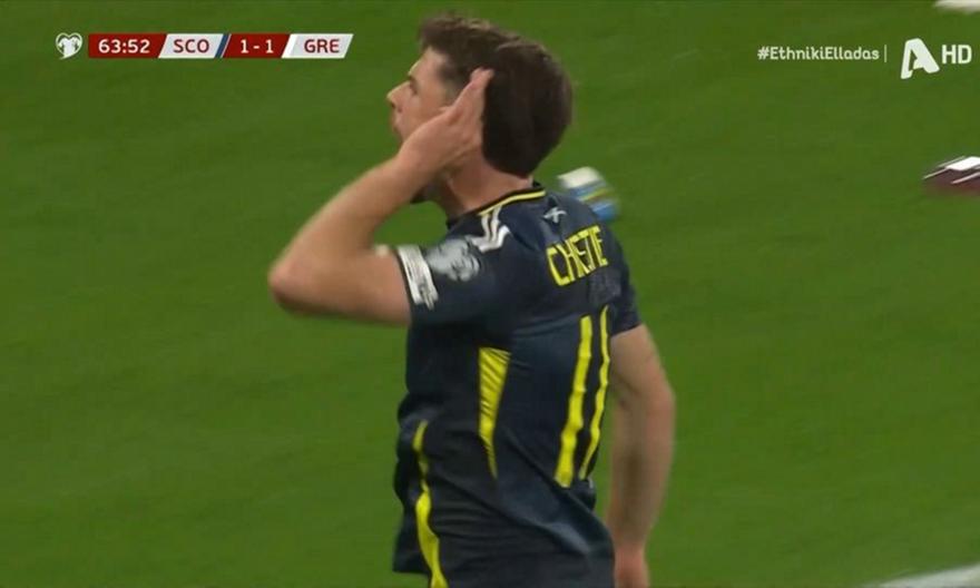 Ισοφάρισε σε λιγότερο από δυο λεπτά την Εθνική με τον Κρίστι η Σκωτία