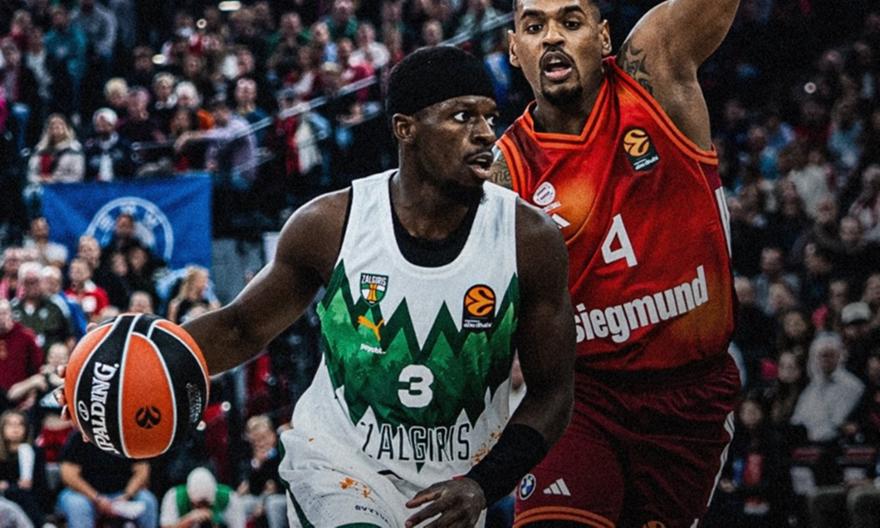 Νέα παράσταση για την απίθανη Ζάλγκιρις, πέρασε από το Μόναχο με 28άρα και παρέμεινε στην κορυφή της Ευρωλίγκας!