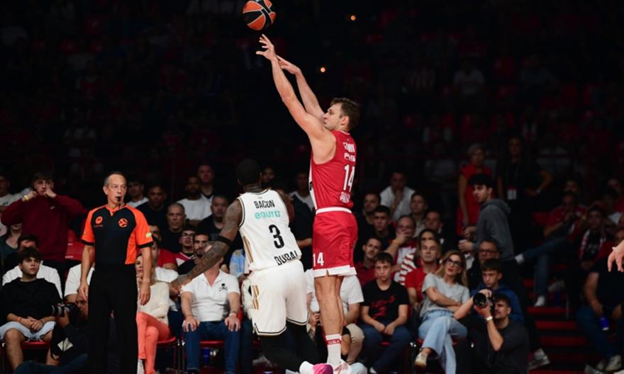 Τα highlights της άνετης νίκης του Ολυμπιακού ενάντια στην Dubai BC