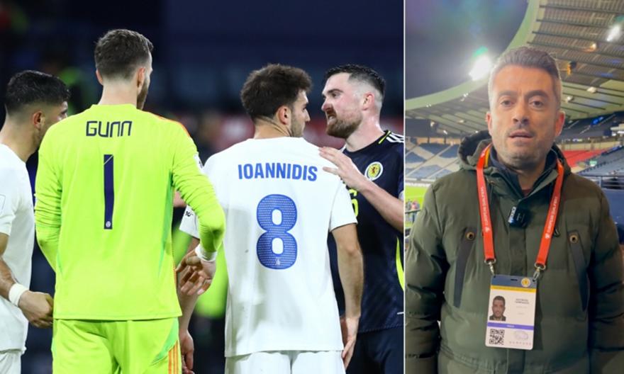 Σκωτία-Ελλάδα 3-1: Το σχόλιο του Ταμπάκου μετά την ήττα της Εθνικής