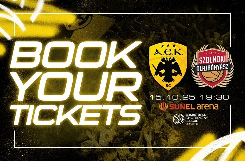 AEK: Κυκλοφόρησαν τα εισιτήρια με Σολνόκι