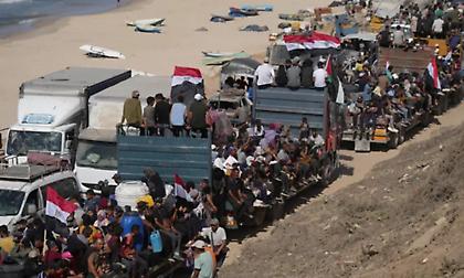 Πάνω από 500.000 Παλαιστίνιοι έχουν επιστρέψει στη Γάζα