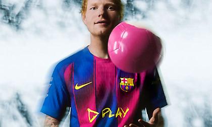 Αποκάλυψε τη φανέλα που θα φορέσει στο clasico με το λογότυπο του Εντ Σίραν η Μπαρτσελόνα
