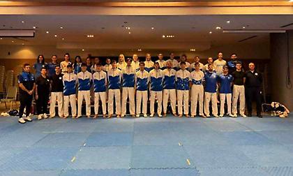 Κοινή προετοιμασία με την Εθνική ομάδα Κωφών για την Εθνικές ταεκβοντό για τη διάκριση στους Ολυμπιακούς Αγώνες