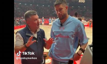 Ο Πασχαλάκης για Μπαρτσελόνα-Ρεάλ Μαδρίτης και άλλα backstage από το ΣΕΦ!