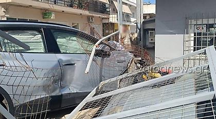 Σοκαριστικό τροχαίο στο κέντρο των Χανίων – Στο Νοσοκομείο ένας άνδρας