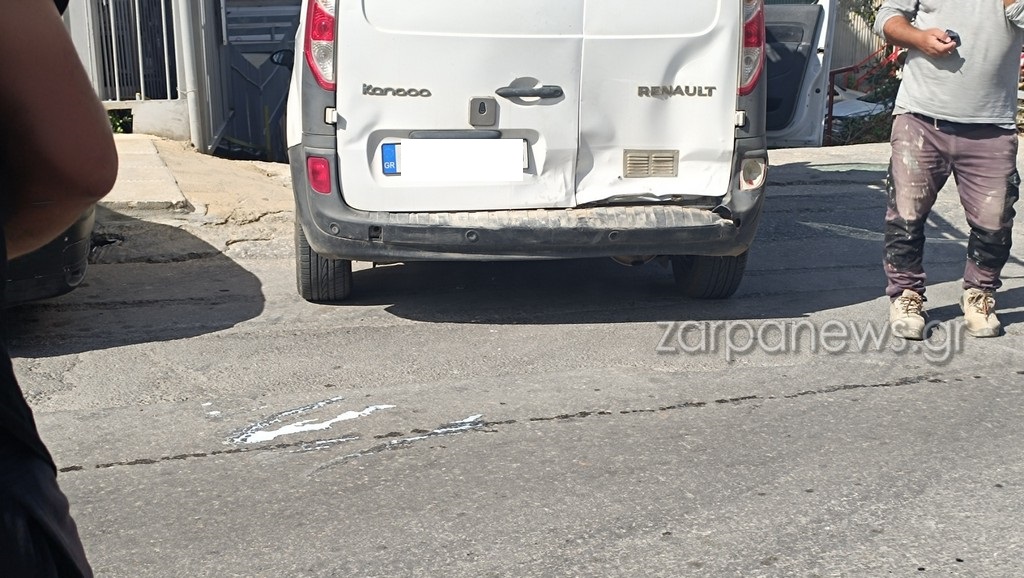 Σοκαριστικό τροχαίο στο κέντρο των Χανίων