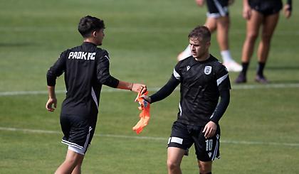 ΠΑΟΚ: Μέρος της προπόνησης οι Πέλκας, Τσάλοφ - Ατομικό ο Ζίβκοβιτς