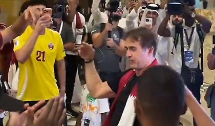 Ο ξέφρενος χορός του Λοπετέγκι μετά την πρόκριση του Κατάρ στο Μουντιάλ