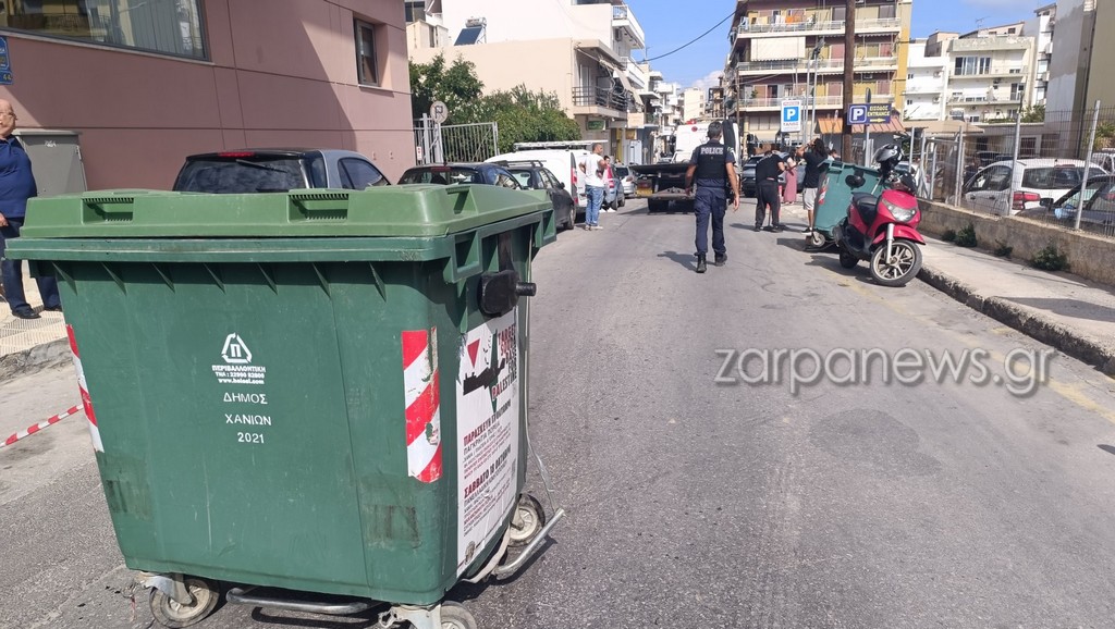 Σοκαριστικό τροχαίο στο κέντρο των Χανίων