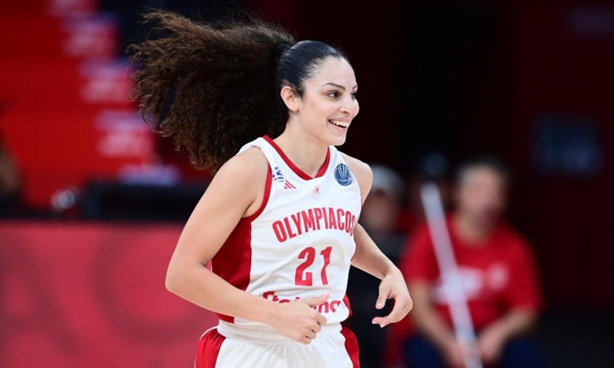 Έλαμψε η Χριστινάκη και ο Ολυμπιακός έκανε «σεφτέ» στην EuroLeague Women!