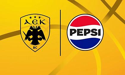 Συνεργασία της ΑΕΚ με την Pepsi