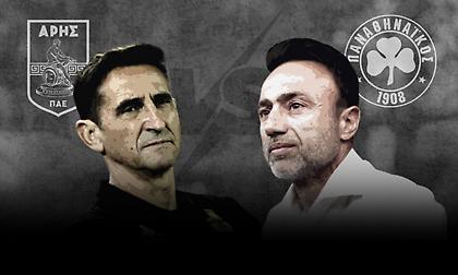 Χιμένεθ vs Κόντης: Από το ΑΕΚ-Ολυμπιακός του 2018 στο Άρης-Παναθηναϊκός του σήμερα