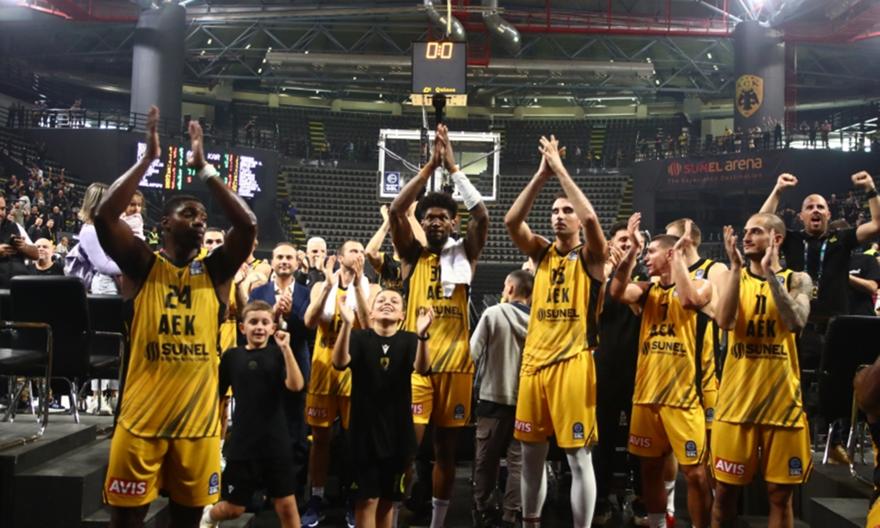 Η βαθμολογία της Stoiximan GBL: Στην κορυφή η ΑΕΚ, ουραγός ο Άρης Betsson