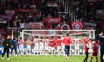 Τα highlights από το εύκολο πέρασμα του Ολυμπιακού από τη Λάρισα