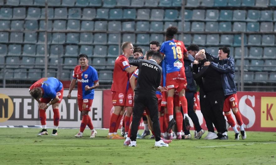 Χαμογέλασε στο 91' με λυτρωτή Λάμπρου ο Βόλος!