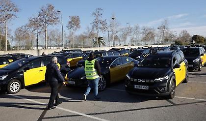 Απεργούν τα ταξί στη Βαρκελώνη την ημέρα του Μπαρτσελόνα-Ολυμπιακός
