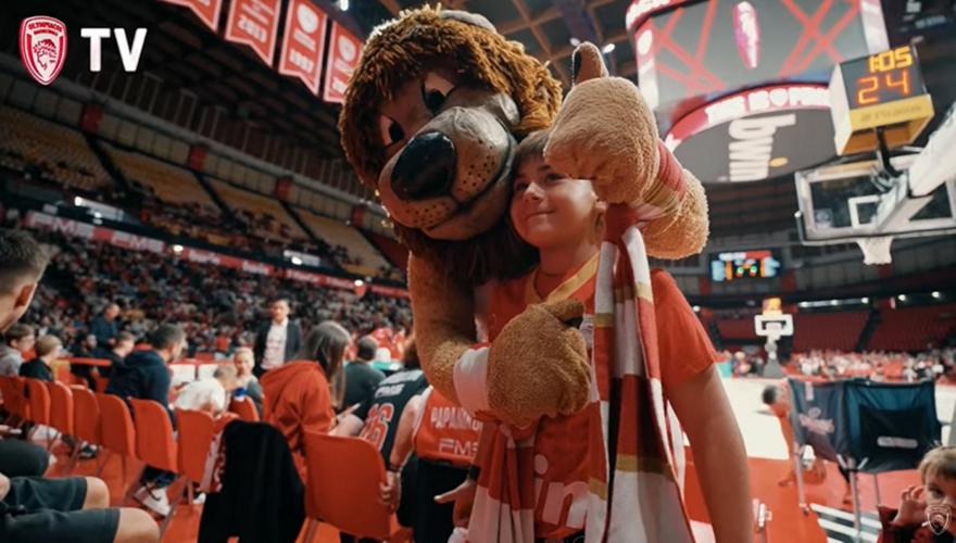 «Sunday fun day family game»: Η παρακάμερα του Ολυμπιακός-Πανιώνιος