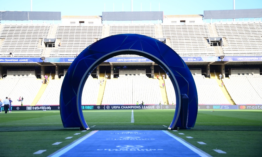 Μπαρτσελόνα-Ολυμπιακός: Φωτογραφίες από το Μονζουίκ