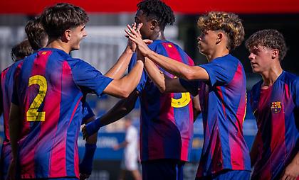 Ανώτερη η Μπαρτσελόνα, υποχρέωσε τους νέους του Ολυμπιακού στην πρώτη τους ήττα