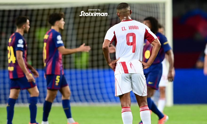 Ο διαιτητής έριξε τον Ολυμπιακό στα σχοινιά και η Μπαρτσελόνα τον αποτελείωσε!