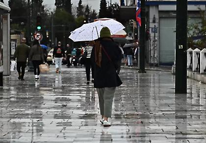 Καιρός: Βροχές και ισχυρές καταιγίδες σε όλη τη χώρα