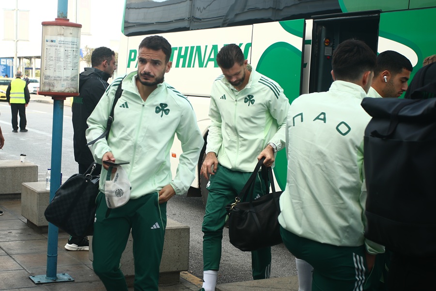 Παναθηναϊκός: «Πέταξε» για Ολλανδία η αποστολή