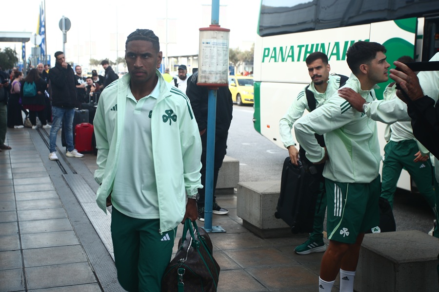 Παναθηναϊκός: «Πέταξε» για Ολλανδία η αποστολή