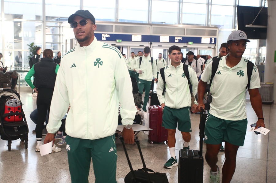 Παναθηναϊκός: «Πέταξε» για Ολλανδία η αποστολή