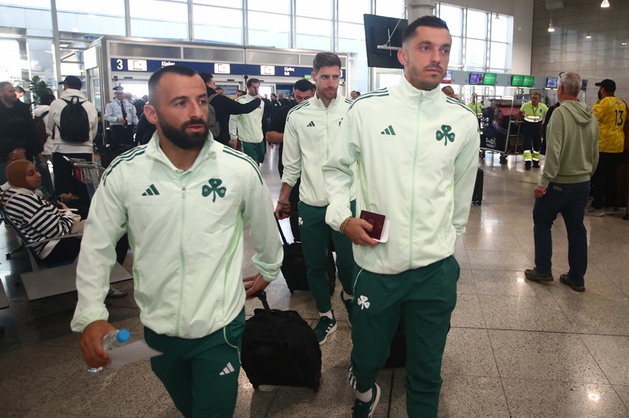 Παναθηναϊκός: «Πέταξε» για Ολλανδία η αποστολή