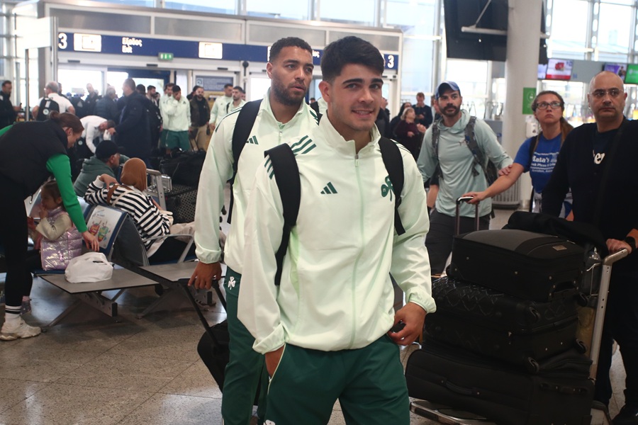 Παναθηναϊκός: «Πέταξε» για Ολλανδία η αποστολή