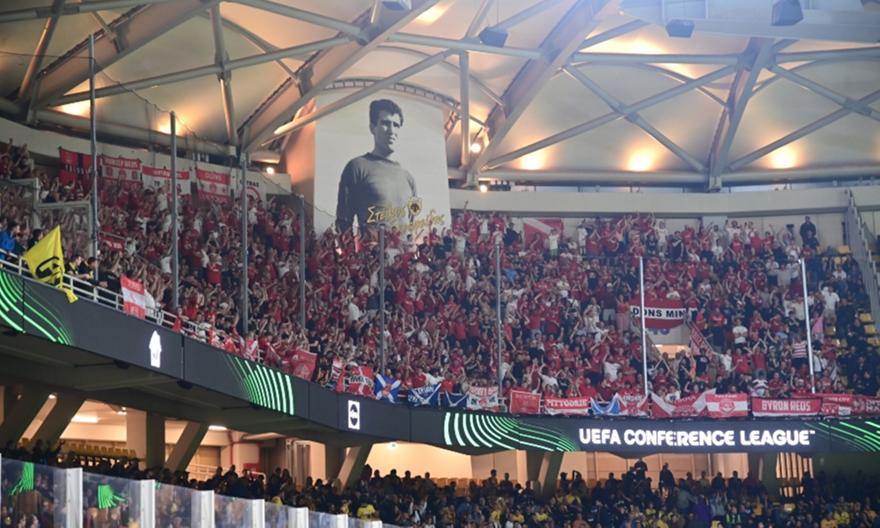 Δυναμικό «παρών» των οπαδών της Αμπερντίν στην OPAP Arena