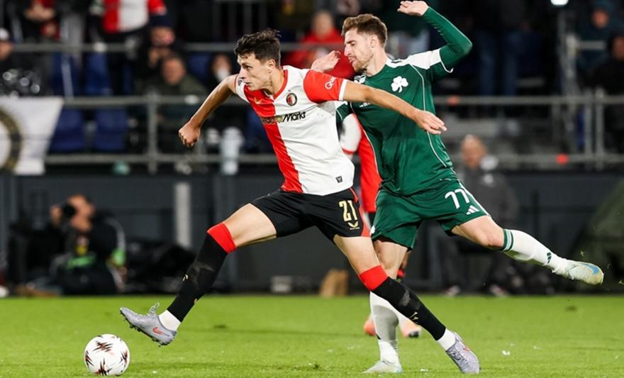 Στο ίδιο έργο θεατής ο Παναθηναϊκός, έχασε με ανατροπή από τη Φέγενορντ