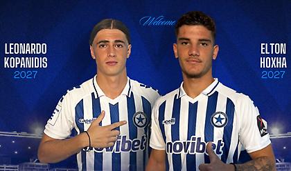 Ατρόμητος: Επαγγελματικά συμβόλαια για Κοπανίδη και Χότζα