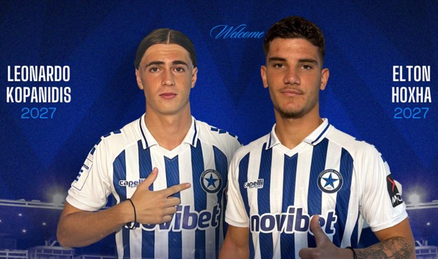 Ατρόμητος: Επαγγελματικά συμβόλαια για Κοπανίδη και Χότζα