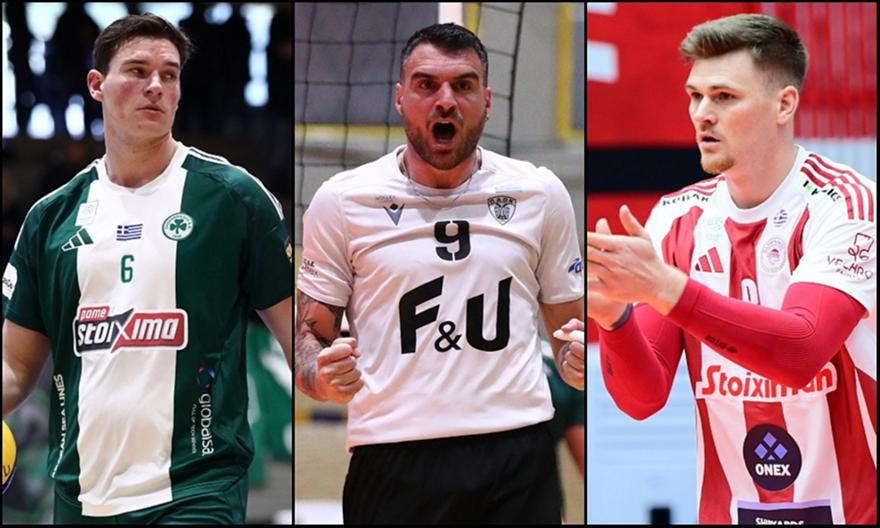 Τα φαβορί, η επιστροφή, ο «πρωτάρης» και οι έμπειροι: H πρεμιέρα της Volley League μέσα από το sport-fm.gr!