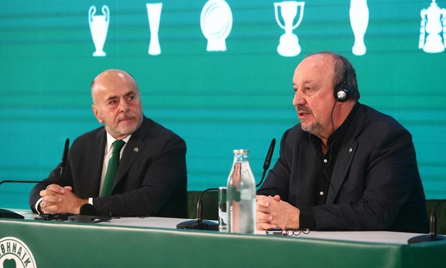 Μπενίτεθ: «Το καλό υλικό του ρόστερ, η ακαδημία και η ισορροπία σε όλα τα κομμάτια»