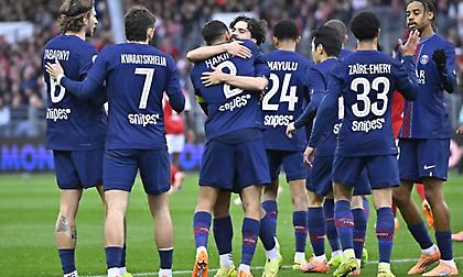 Στην κορυφή της Ligue 1 με ντομπιέτα του Χακίμι η Παρί Σεν Ζερμέν!