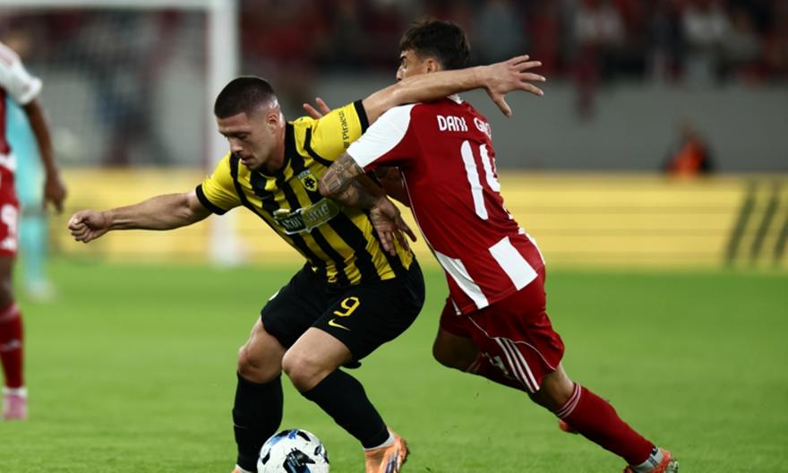 Το μεγάλο ντέρμπι της 8ης αγωνιστικής στο «Γ. Καραϊσκάκης»: Ολυμπιακός-ΑΕΚ 2-0 (ΤΕΛΙΚΟ)