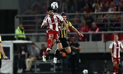 Kυρίαρχος στους αιθέρες ο Ολυμπιακός στο πρώτο ημίχρονο, έχασε μόνο μια εναέρια μονομαχία από την ΑΕΚ