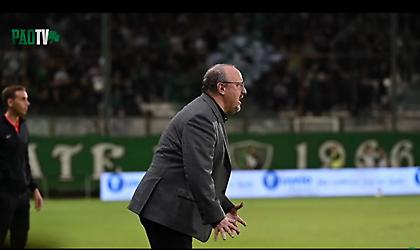 Σαν ένας μπασκετικός κόουτς στο ποδόσφαιρο - Η παρακάμερα της πρώτης του Μπενίτεθ στον Παναθηναϊκό