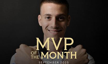 «Στην κορυφή ο Mr. Breeze»: MVP του μήνα για τον ΠΑΟΚ ο Κωνσταντέλιας