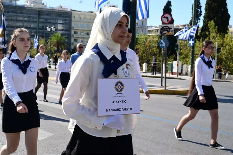 28η Οκτωβρίου: H μαθητική παρέλαση στην Αθήνα