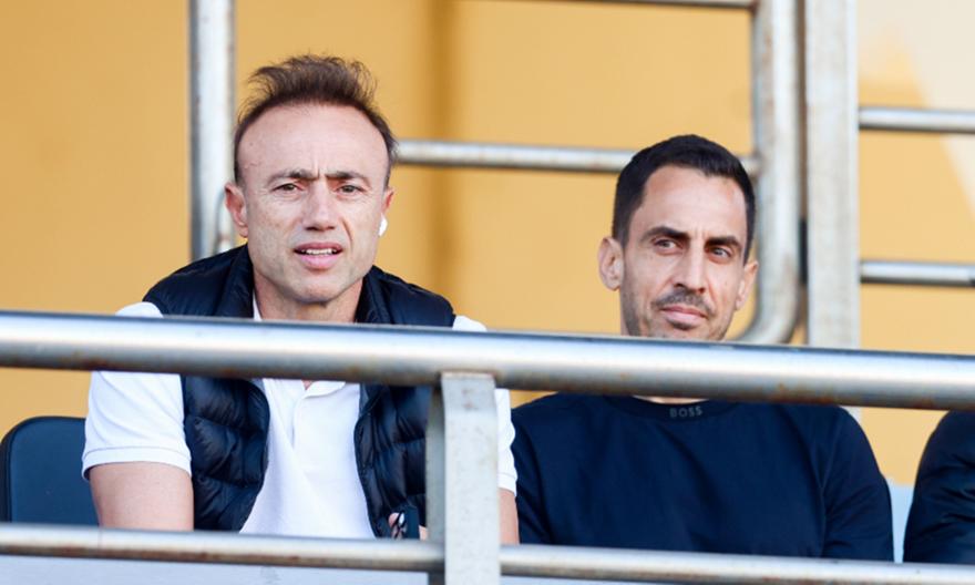 Στο Παγκρήτιο ο Κόντης, παρακολουθεί από κοντά το ΟΦΗ-Ηρακλής