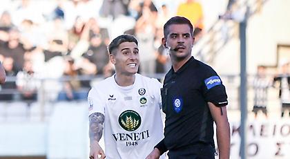 ΟΦΗ-Ηρακλής: Χωρίς VAR ούτε οφσάιντ ούτε πέναλτι είδε ο Γιουματζίδης