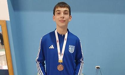 Χάλκινο μετάλλιο για τον Κούτλα στο Ευρωπαϊκό Κύπελλο σπάθης U17 της Τιφλίδας