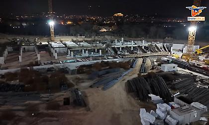 Εντυπωσιακά πλάνα από drone: Το γήπεδο του Βοτανικού «σηκώνεται» με φόντο την Ακρόπολη